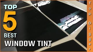 Top 5 Best Window Tints Review in 2024  Dont Buy Before Watching This [upl. by Lezti607]