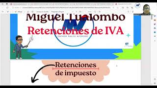 Retención en la fuente del Impuesto al Valor Agregado IVA Ecuador actualizado a septiembre de 2023 [upl. by Annissa]