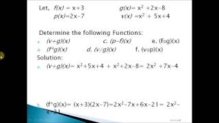 GenMath Operation on Functions TagalogFilipino [upl. by Stricklan]