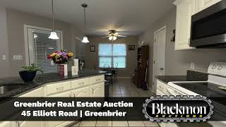 Blackmon Greenbrier Real Estate Auction [upl. by Carlstrom]