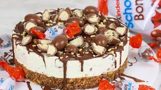 Kinder Schoko Bon Torte ohne Backen I No Bake Cake [upl. by Sugna]