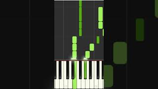 French Cancan Piano Tuto shorts piano pianotutorial [upl. by Ecirtra]