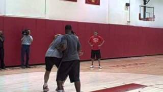 Yao Ming Workout 8242010  Every Yao Play [upl. by Aicirtac]