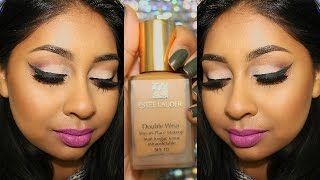 Estee Lauder Double Wear Foundation Review [upl. by Calandra]