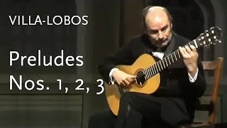 Preludes Nos 1 2 3 • VillaLobos • Julian Bream [upl. by Eneres24]