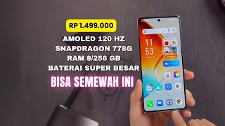 1 JUTAAN SPEK DEWA  SNAPDRAGON 778G AMOLED 120 HZ 108 MP  REKOMENDASI HP 1 JUTAAN TERBAIK 2024 [upl. by Imtiaz]