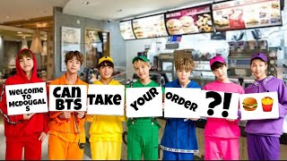 BTS Text Welcome to McDougals How can BTS take your order [upl. by Mak]