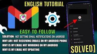 Why Am I Not Receiving Emails On My Android Phone  Not Getting Email Notifications Gmail Fixed [upl. by Lazare]
