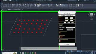 Ceiling Mounted Blocks Distribution By Autolisp توزيع مخارج الانارة و الحريق فى الاوتوكاد [upl. by Hrutkay511]