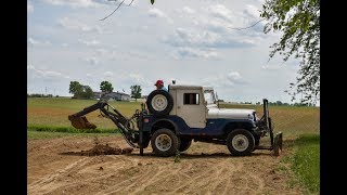 Vintage Farm Jeeps in Action [upl. by Methuselah]