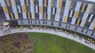 Holly Pointe MoveIn Day Timelapse Rowan University [upl. by Sutniuq947]