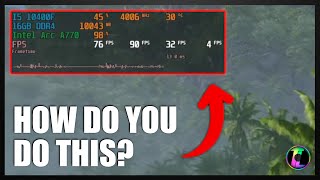 How to setup on screen stats in games with MSI Afterburner and RivaTuner [upl. by Jim]