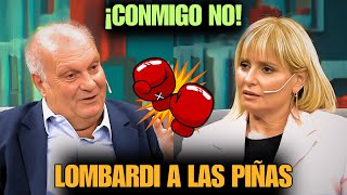 💥 Hernán Lombardi SE FUE A LAS MANOS en VIVO con profesor ZURDO luego de DOMAR a Romina Manguel [upl. by Sand]