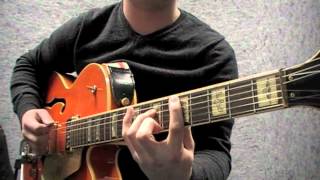 Psychobilly guitar tutorial  psychobilly bluesboogie [upl. by Iover]