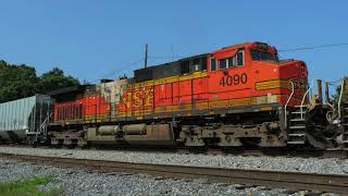 BNSF 4090’s Fouled K3LA [upl. by Stralka617]