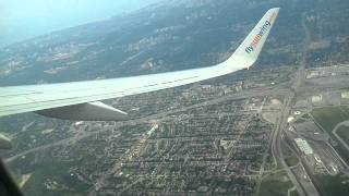 Sunwing Boeing 737 TAKEOFF from Toronto to Varadero Cuba [upl. by Deraj560]