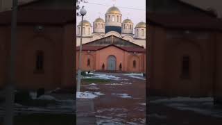 Archangel Mikhail Cathedral Darnitsa Kyiv 23decemer2022 [upl. by Heath]