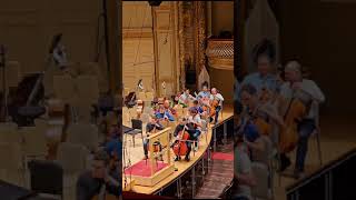 Boston Symphony Orchestra cellists and YoYo Ma rehearse a Prelude by Shostakovich [upl. by Abdella7]