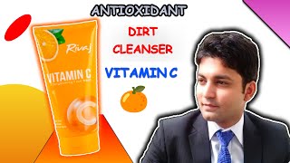 RIVAJ VITAMIN C 🍊 BRIGHTENING FACE WASH  Dr Zain the Healthier Pakistan [upl. by Mars682]