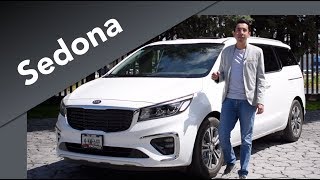 KIA Sedona SXL 2019 a Prueba  La manera miniván de viajar [upl. by Anaeg]