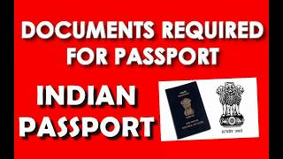 How to know What are the documents required for applying passport [upl. by Petty]