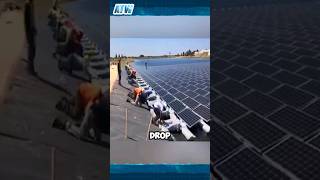 Innovative Floating Solar Power Station—Watch the Incredible Launch [upl. by Gawain235]