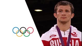 Wrestling Mens GrecoRoman 84 kg Final  Khugaev RUS v Ebrahim EGY  London 2012 Olympics [upl. by Xanthus]