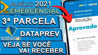 LIBERADO CONSULTA DA 3ª PARCELA DO AUXÍLIO EMERGENCIAL DATAPREV  VEJA SE VOCÊ VAI RECEBER [upl. by Trilby]