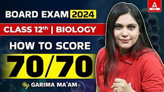 How to Score 7070 in Biology Class 12  Last 14 Days Strategy for Board Exam 2024 [upl. by Cordelia732]