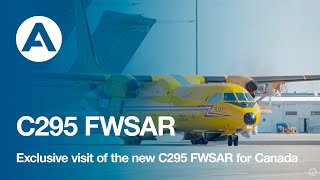 Exclusive visit of the new C295 FWSAR for Canada [upl. by Lougheed]