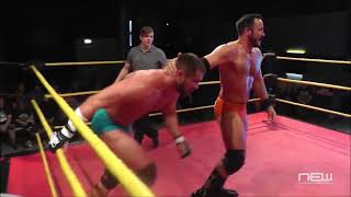 Mexx vs Iestyn Rees Full Wrestling Match at NEW No Regrets [upl. by Eilojne777]