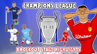 🏆UCL KNOCKOUT STAGE HIGHLIGHTS🏆 20212022 UEFA Champions League Best Games and Top Goals [upl. by Abijah698]