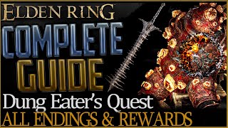 Elden Ring Full Dung Eater Questline Complete Guide  All Choices Endings and Rewards Explained [upl. by Anilac]