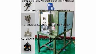 YH003A2 PLUG INSERT SEMI AUTOMATIC CRIMPING MACHINES [upl. by Allin]