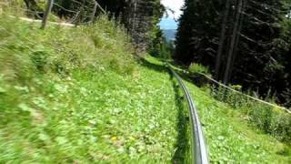 Sommerrodelbahn Klippitztörl Kärnten [upl. by Etnovahs]