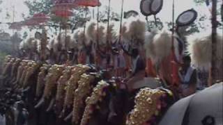 Thrissur Pooram Trichur Kerala [upl. by Spindell372]