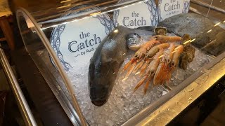 Princess Cruises Specialty Dining  The Catch by Rudi Dive into Seafood Bliss [upl. by Einra]