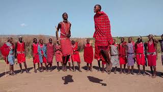 Maasai jumping contest [upl. by Kirsten]