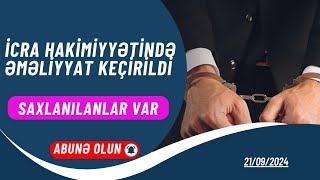 İcra hakimiyyətində əməliyyat keçirildi  Saxlanılanlar var [upl. by Marcie829]