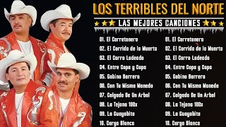 Colección De Los Mejores Éxitos De Los Terribles Del Norte – Un Viaje Musical Por El Norte De México [upl. by Llyrpa628]