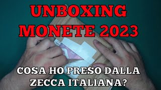 UNBOXING MONETE 2023  COSA HO PRESO DALLA ZECCA DELLO STATO ITALIANA [upl. by Aidan]