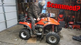 Seller Said This Quad Was a SIMPLE Fix900 Polaris Scrambler 500 4x4 [upl. by Moll]