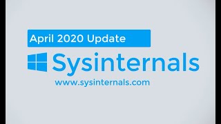 Sysinternals Update April 2020 [upl. by Docile]