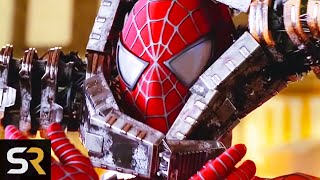 SpiderMan 3 SpiderMan vs Sandman First Fight TOBEY MAGUIRE THOMAS HADEN CHURCH With Captions [upl. by Yellah]