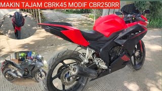 KORBAN Banjir RENGASDENGKLOK CBR K45 MODIF CBR250RR Jadi keren 🏆 [upl. by Outlaw575]