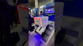 Demonstration of the Mobinn lastmile delivery robot [upl. by Ellemaj121]