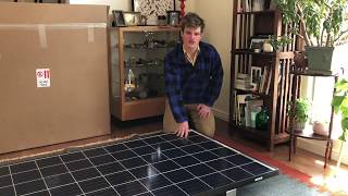 Easy Plug Roof Mount Solar Panel Unboxing and Installation [upl. by Ruprecht]