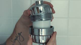 How to Fix a Leaking Shower FIlter [upl. by Ellevart371]