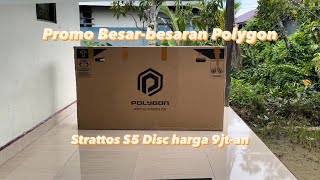 UNBOXING POLYGON STRATTOS S5 DISC 2022 [upl. by Frasco]