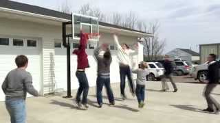 Andy Dunks on 8 foot Basketball Hoop [upl. by Htebesile]